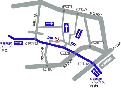 神楽坂セッションハウス地図